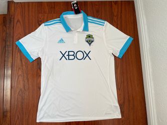 Adidas Seattle Sounders FC 2017/2018 Away Jersey Size Large White