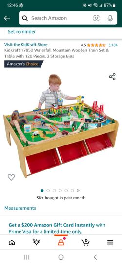 Kids Train Table