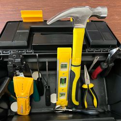 Tool Box with Tools 