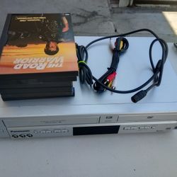 DVD And VCR Player And Movies