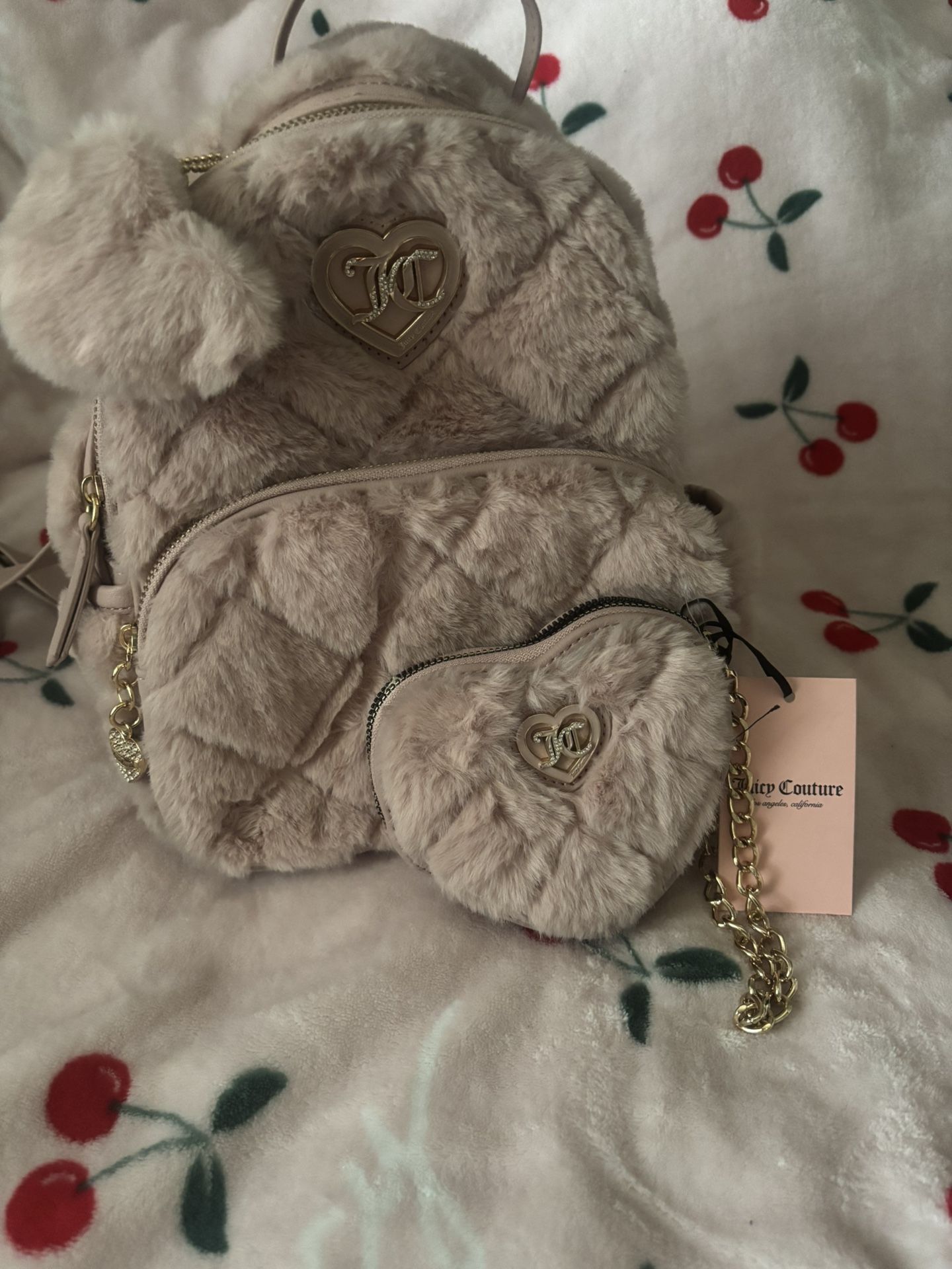 Juicy Backpack And Wallet 
