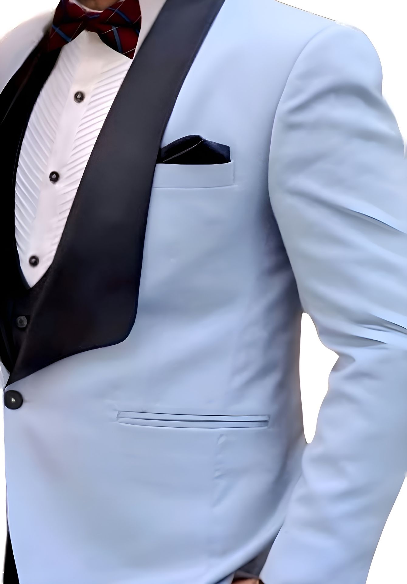 7 Piece Tuxedo Set
