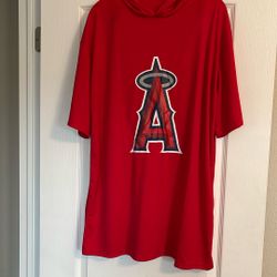 Angels Unisex Long Shirt With Houdie New $15
