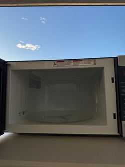 GE Stainless Steel Countertop Microwave