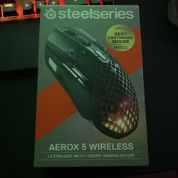 Steelseries Gaming Mouse Aerox 5 Wireless