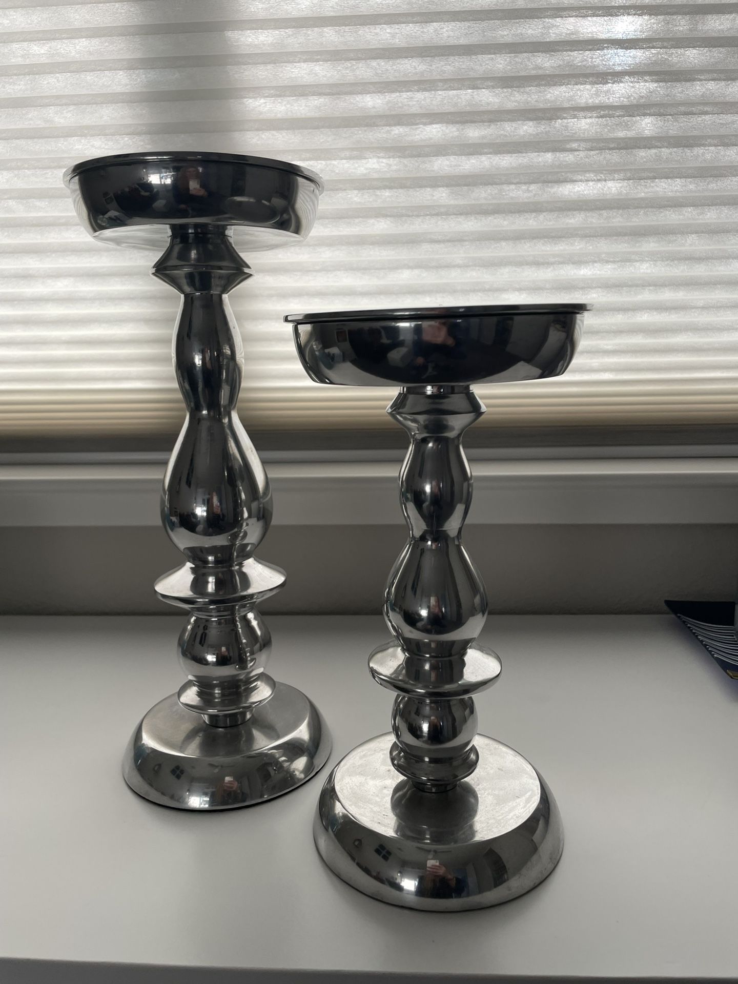 Yankee Candle Metal Pillar Candle Holders