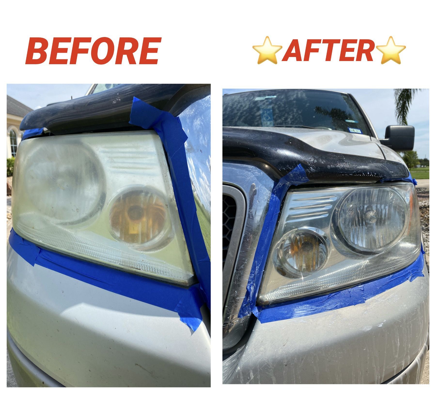 HEADLIGHT RESTORATION $40