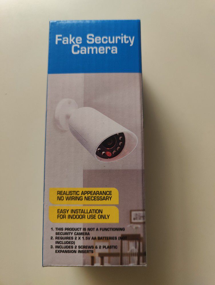 Fake Security Camera $20 Worth It