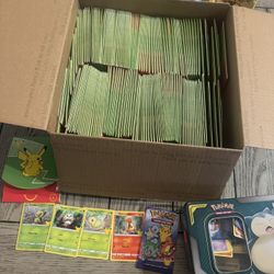Unopen Pokemon Cards Total 1100 Pcs (300 Pcs Open)