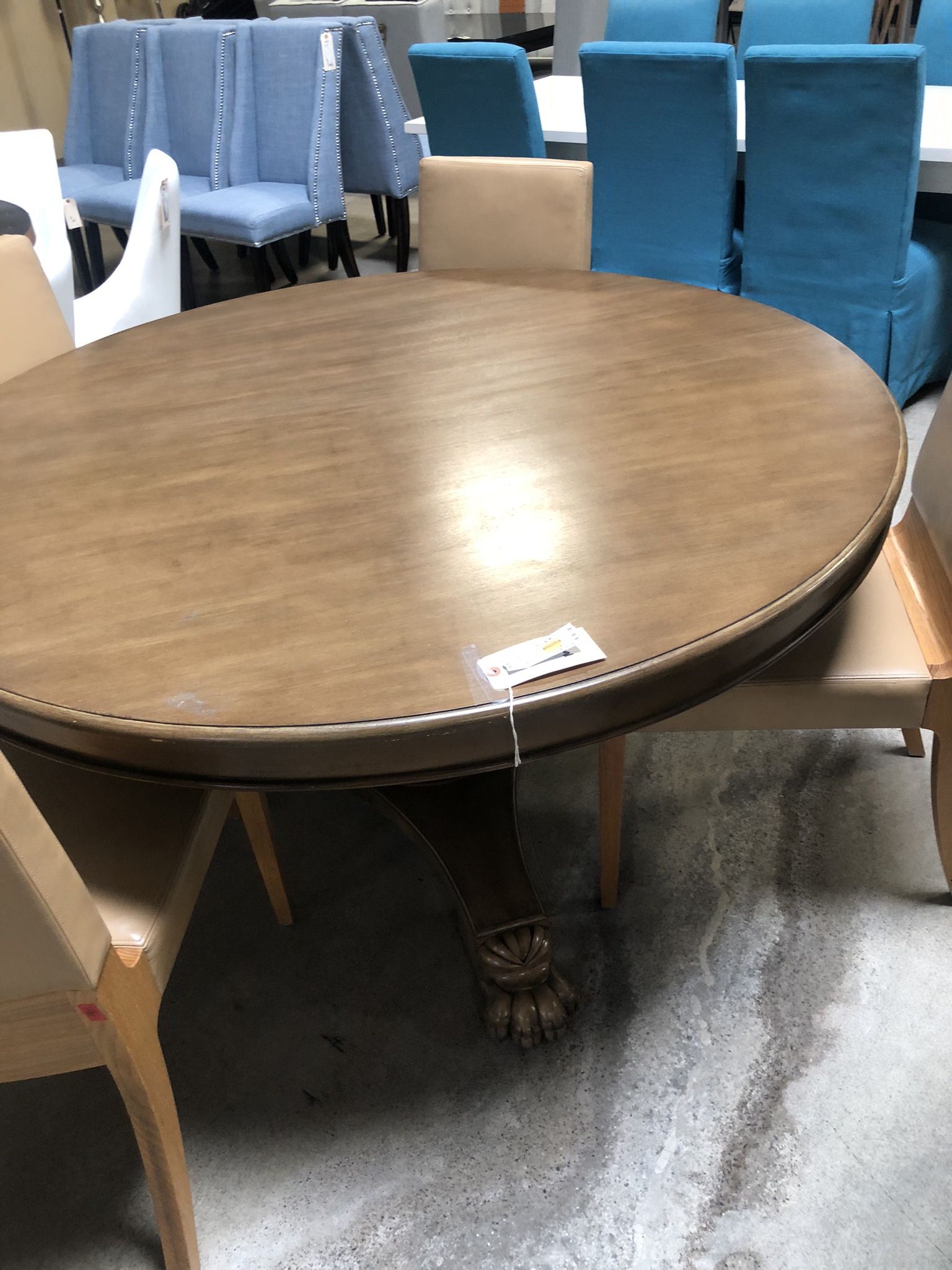 Round Wood Dining Table Only 