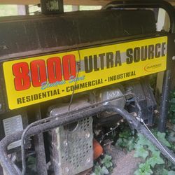 High Powered Gas Generator 