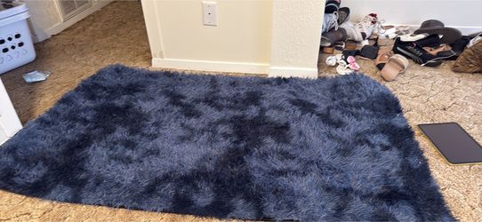 Soft fur rug