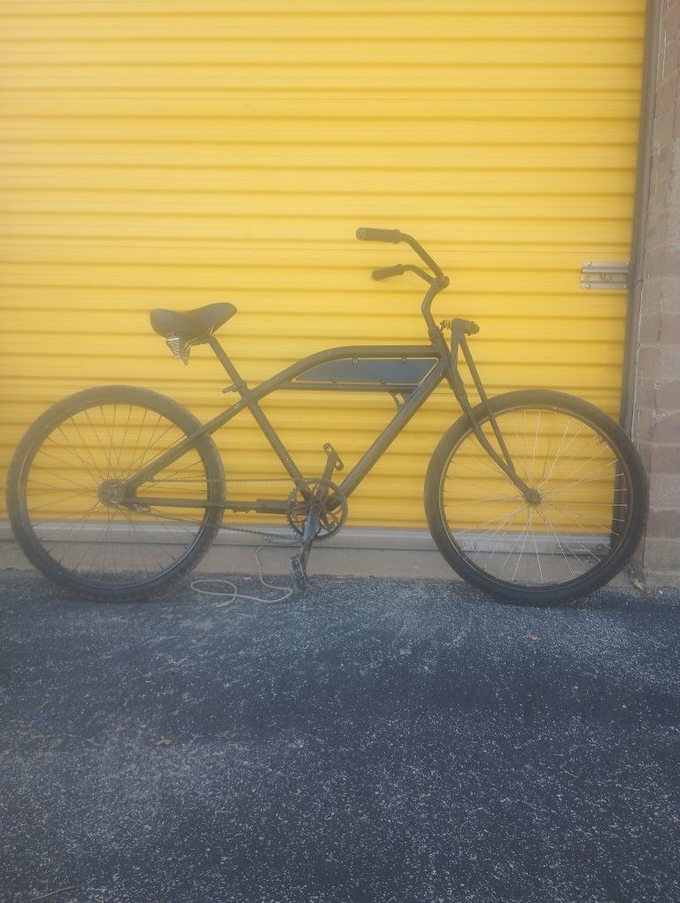 Stretched Raliegh Cruiser W/Springer Forks