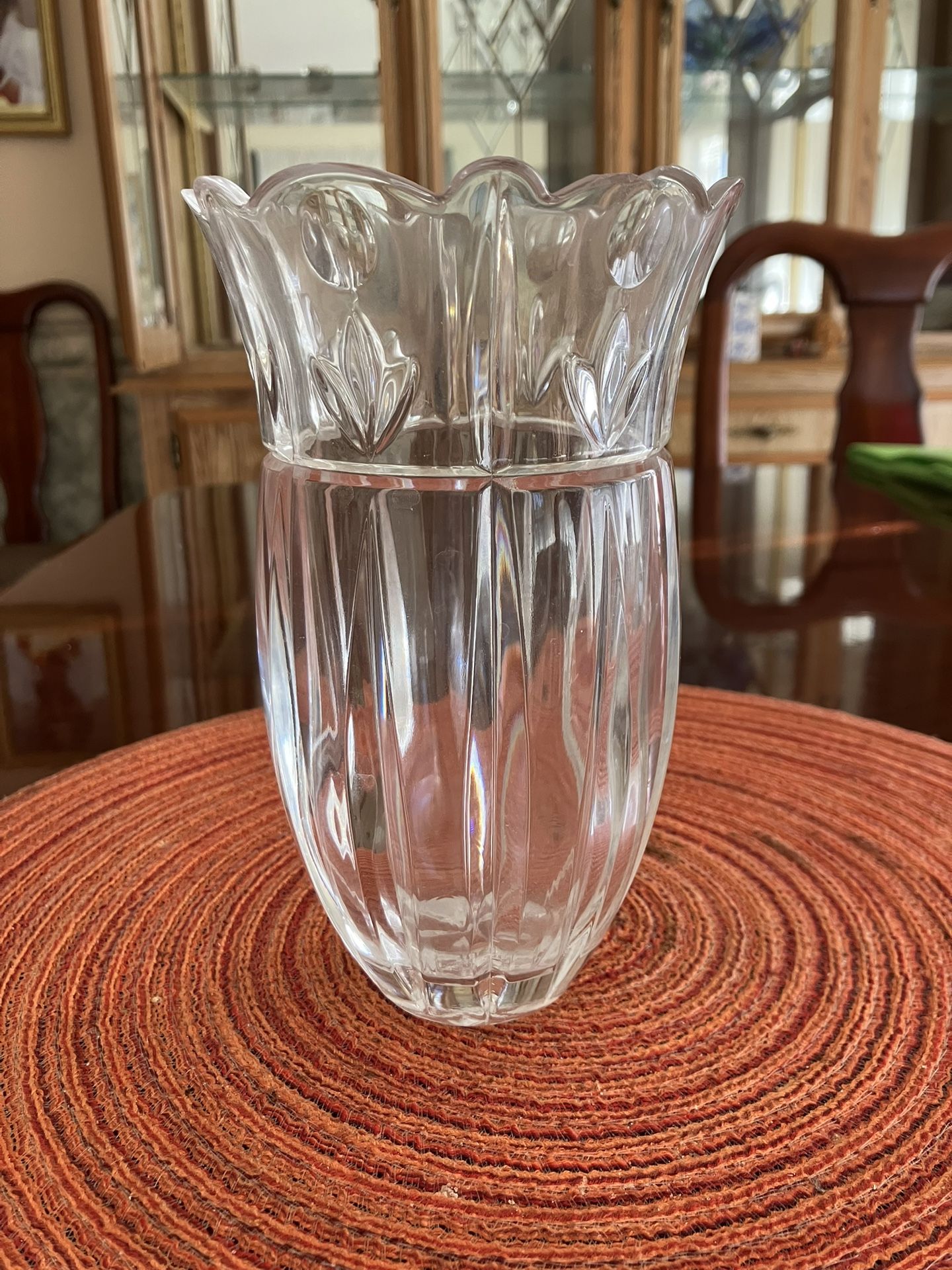 Pretty glass vase