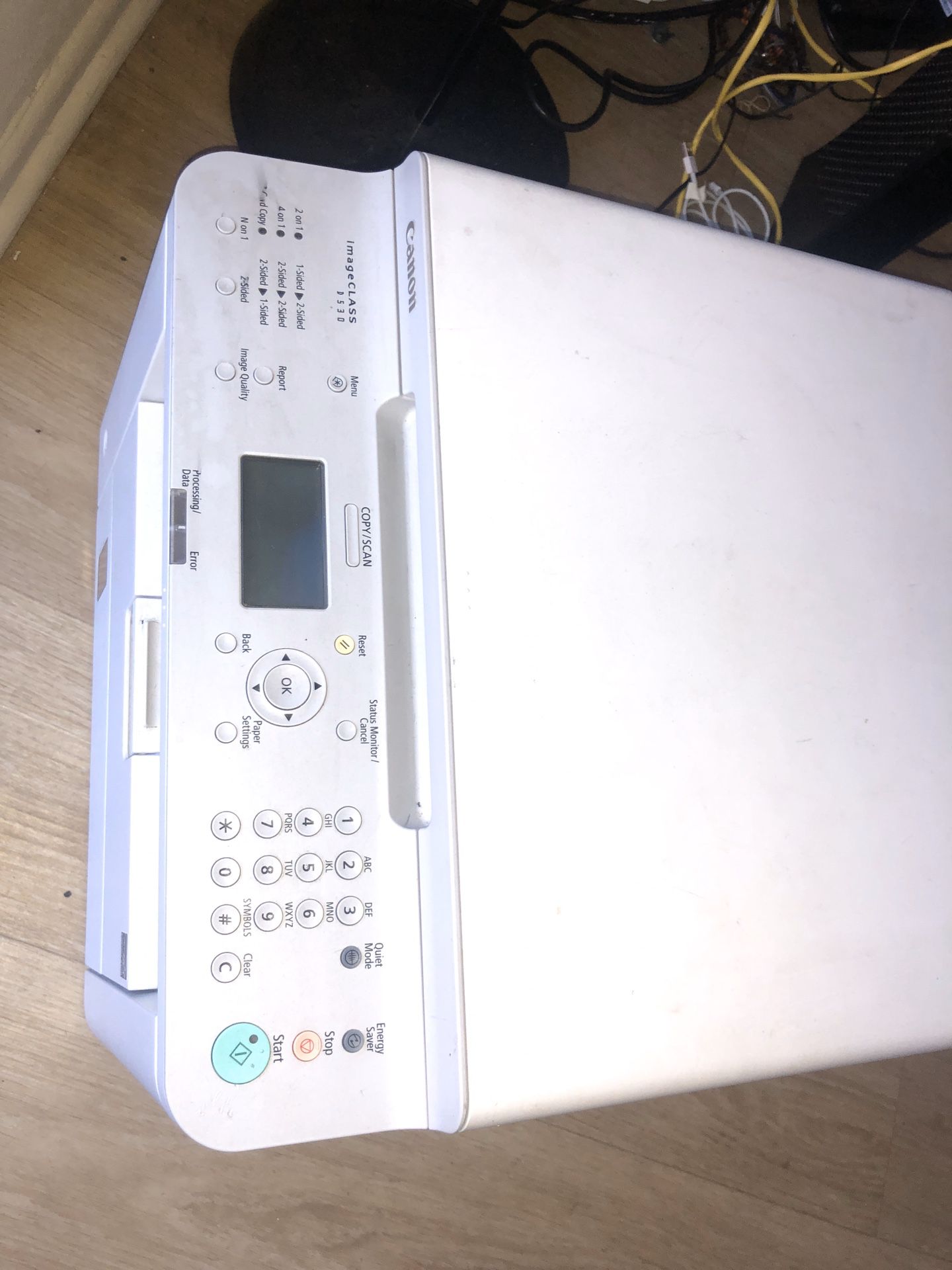 B/W Printer scanner fax machine