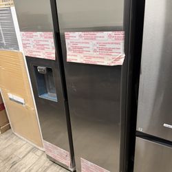 Samsung Stainless Steel New Side By Side Fridge 