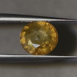 2.45Ct Natural Orange-Yellow Sapphire