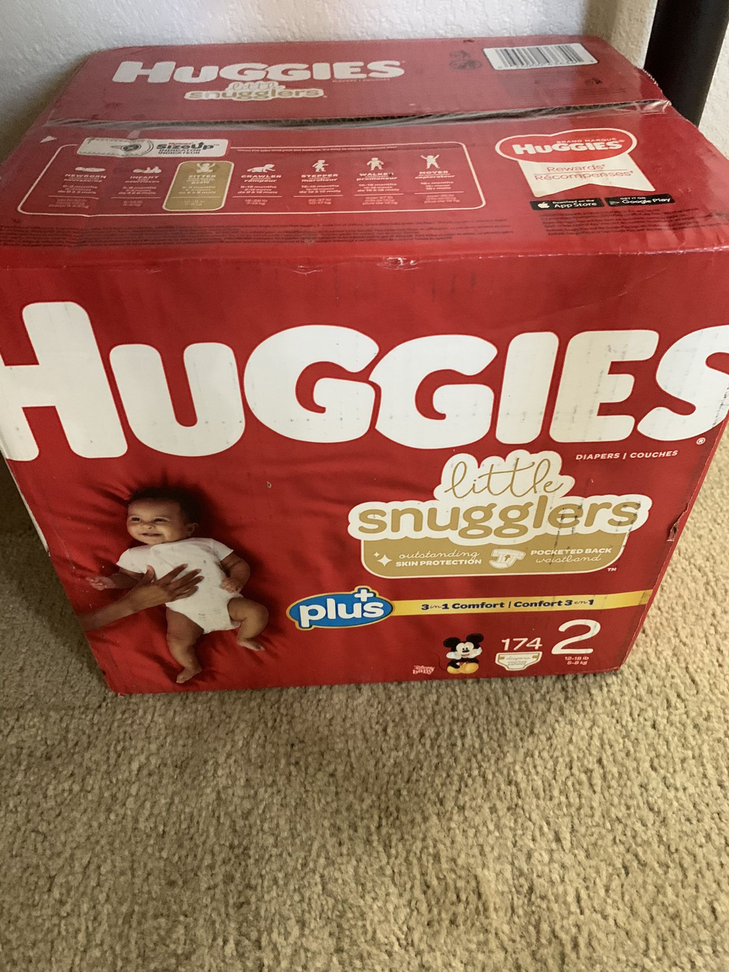 Diaper Size 2 174 count