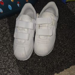 White Nike Kids Size 13