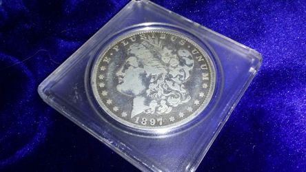 1897 O MORGAN SILVER