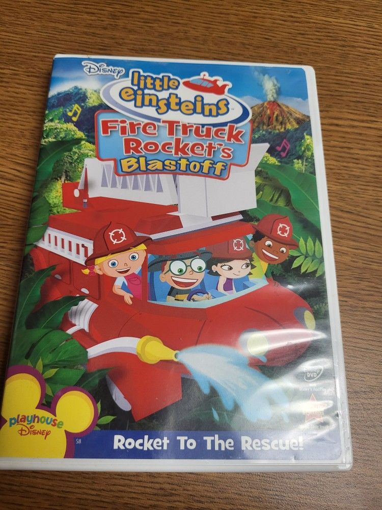 DVD Disney's Little Einsteins Fire Truck Rockets Blastoff: Rocket to the Rescue