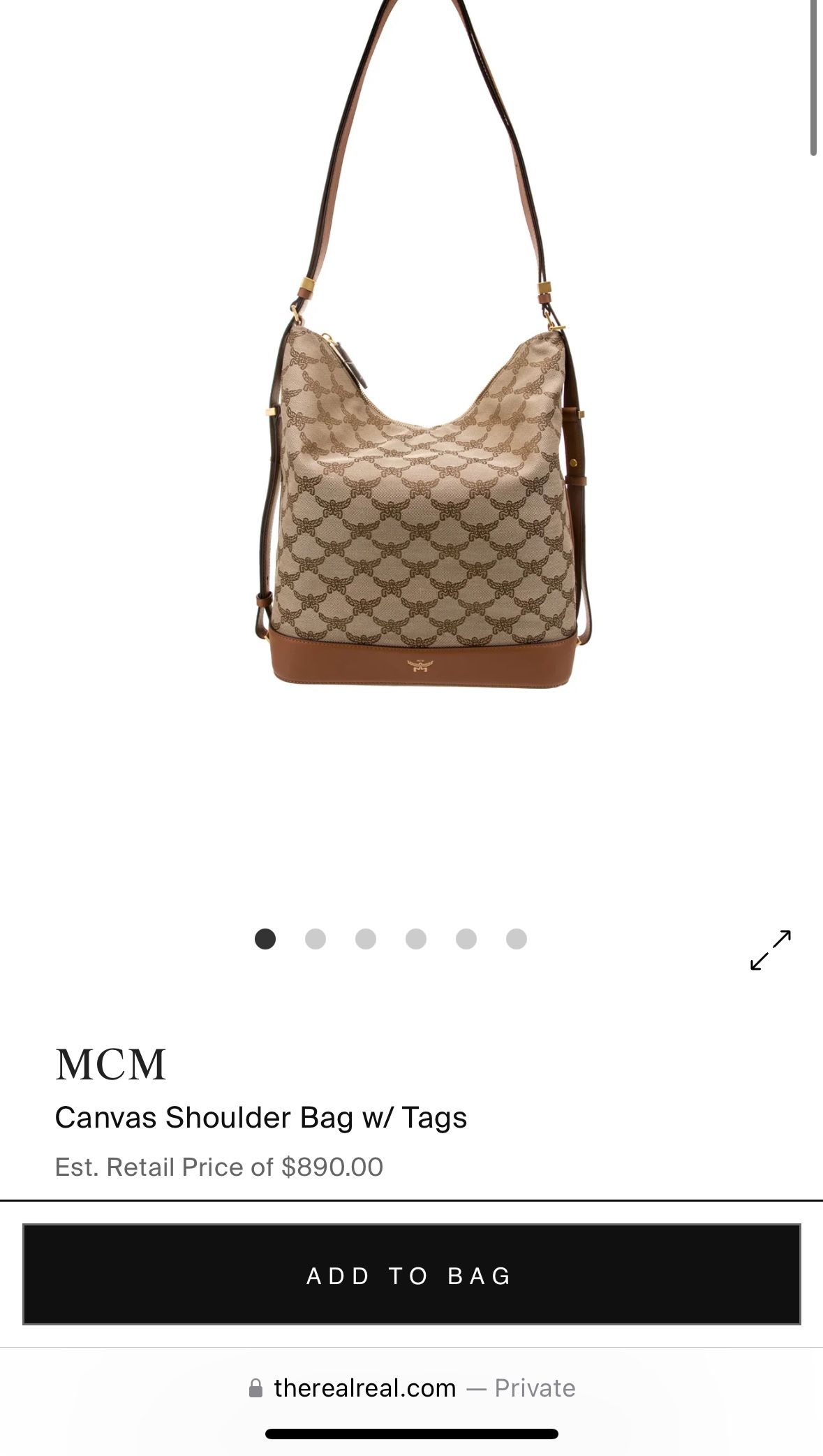 Authentic MCM Purse