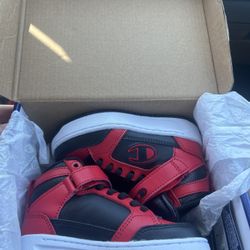 Scarlet/black Champion Kids