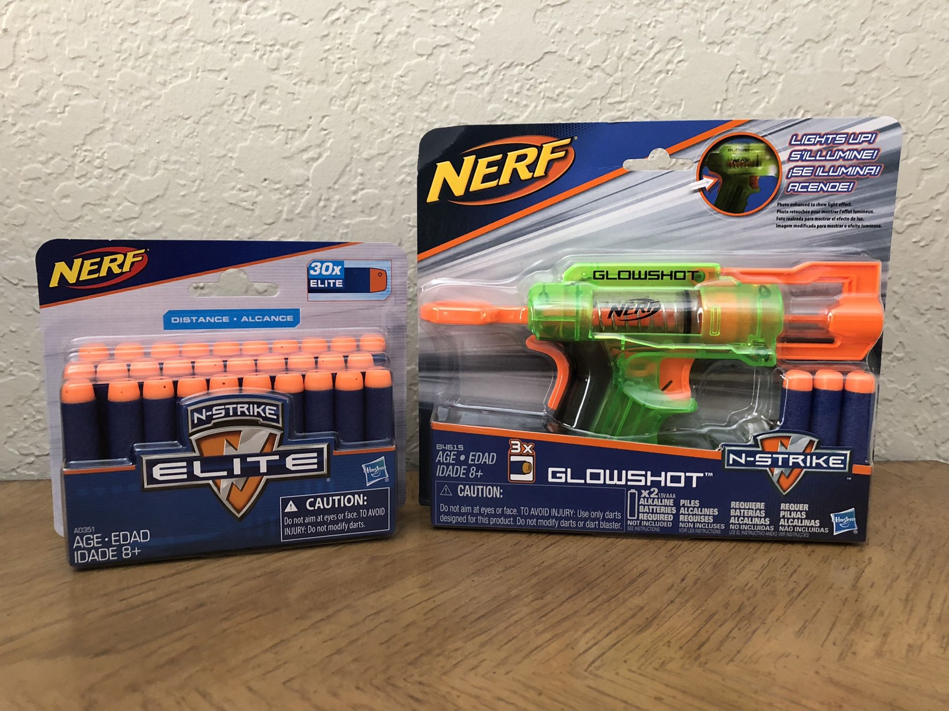 Nerf Glowshot with 30 Refill Pack $10
