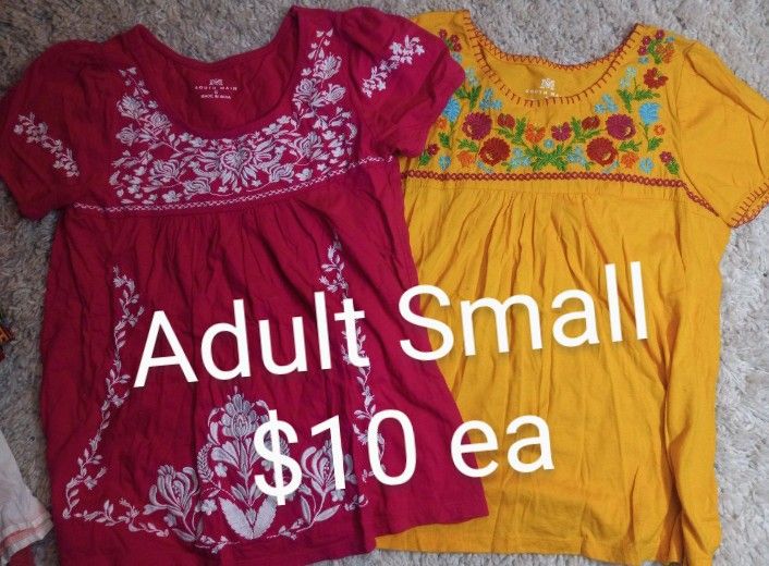Adult Small Fiesta Shirts