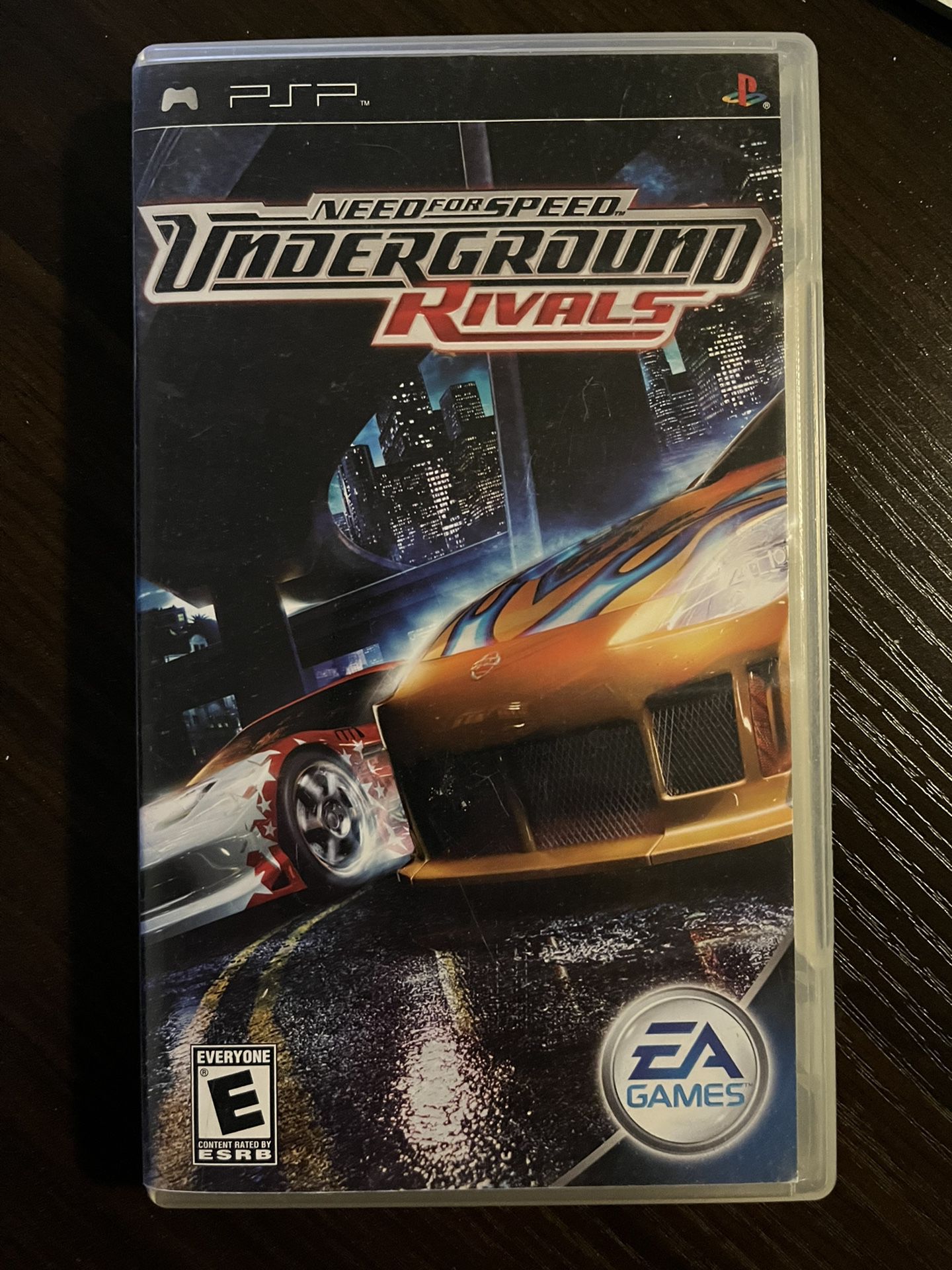 Need For Speed Underground Rivals, Sony Psp Cover