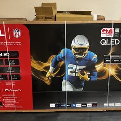 New In Box TCL 75" Class Q77K Series 4K UHD QLED Smart TV