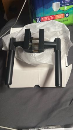 Passage Black Matte Door Handles ,