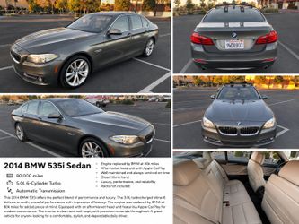 2014 BMW 535i – Newer BMW Engine – Runs Great – Clean Title