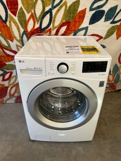 LG washer laundry