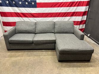 Free Delivery - Room & Board 2 Piece Sectional Couch