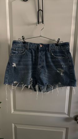Blue Jean Cutoff Shorts