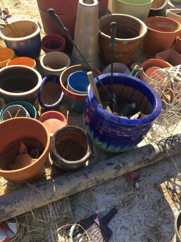 Many new pots in stock at second chance goods!!