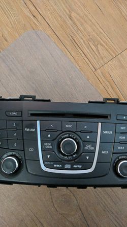 mazda 5 2012 radio stock cd oem