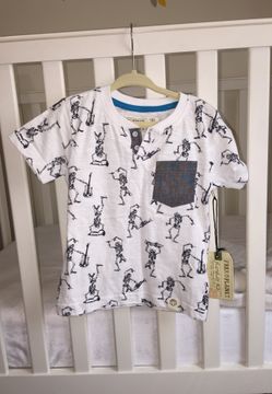 Free Planet (100% cotton) size 2T shirt