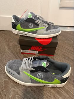 Jordan 1 Low “Travis Scott – Monster Energy × Ken Block × Hoonigan” Fantasy Colorway — US 11 — New