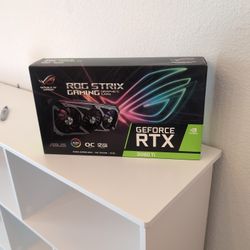 ASUS ROG STRIX GeForce 3080 TI OC Slightly Used, In Box