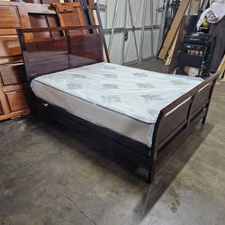 Queen Bed And Mattress