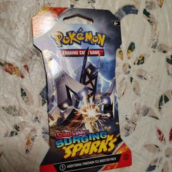 Surging Sparks Pokemon Sleeved Booster Pack Archaludon Cover Trading Card Game
