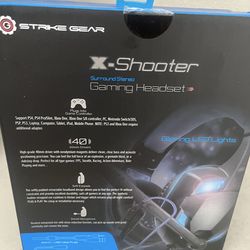 Gaming headphones, bran new in box