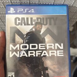 Call Of Duty Modern Warfare PS4