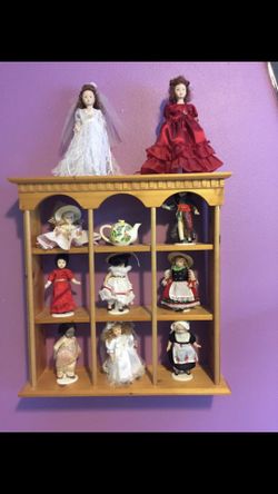 Beautiful collection of dolls
