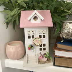 Handpainted birdhouses! Hurry They Go Fast!