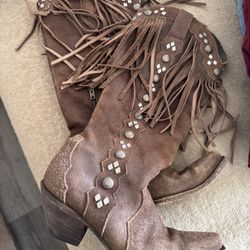 Old Gringo Fringe Boots 