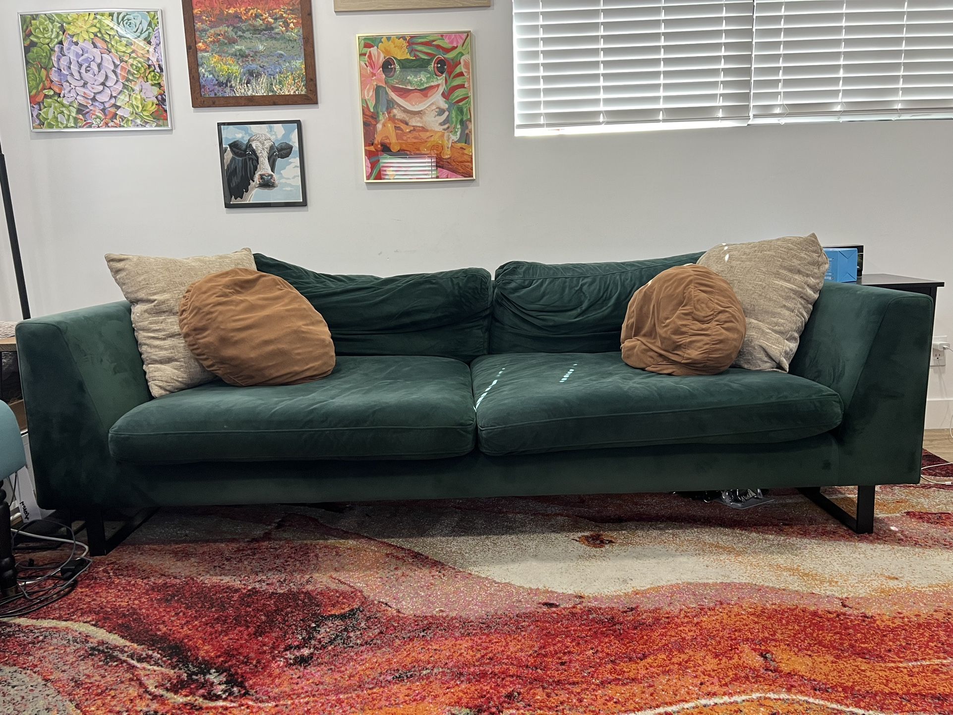 Green Sofa Couch