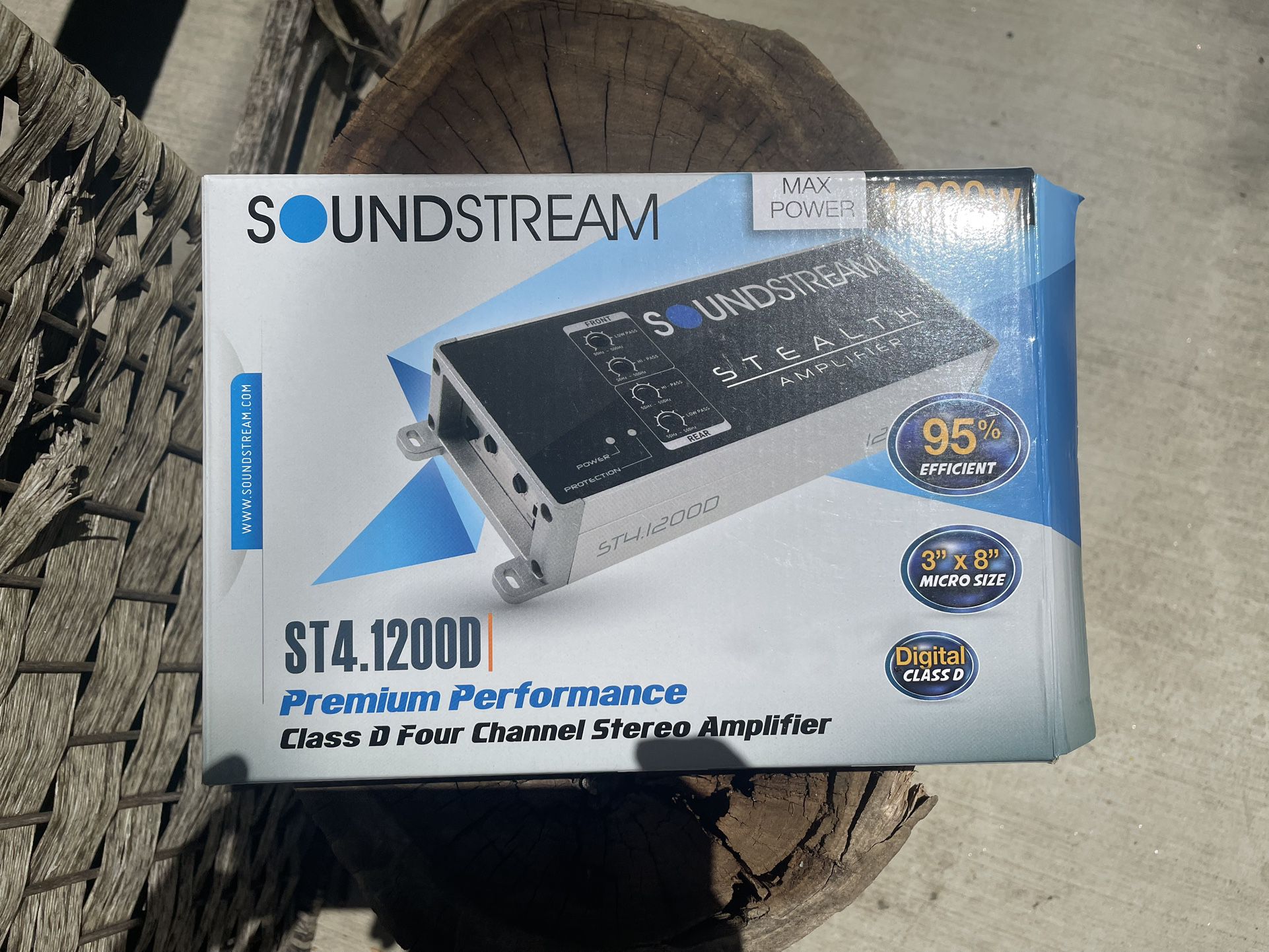 STEREO AMPLIFIER SoundStream ST4.1200D